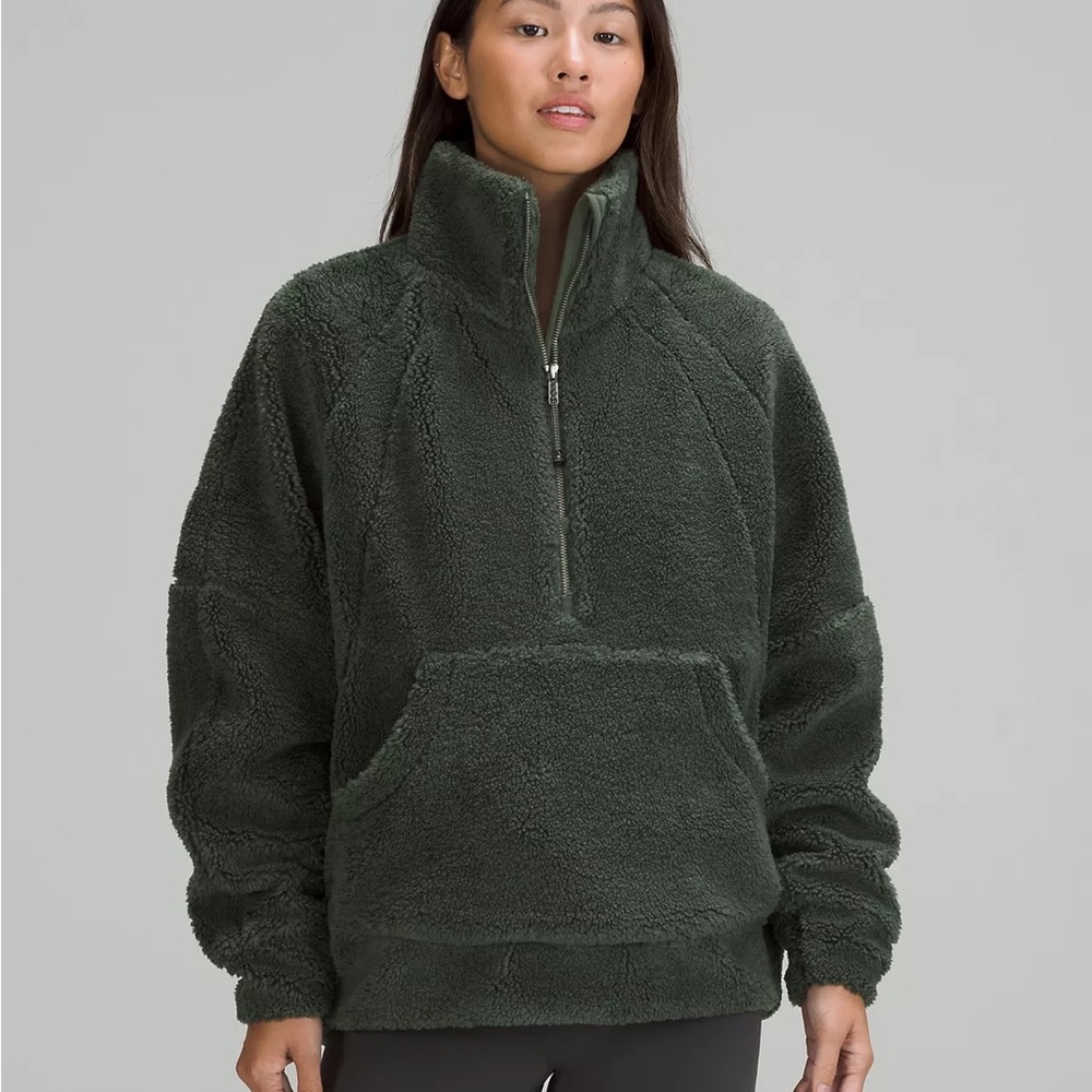 Lululemon Scuba Oversized Fleece Funnel-Neck Half-Zip XS/S